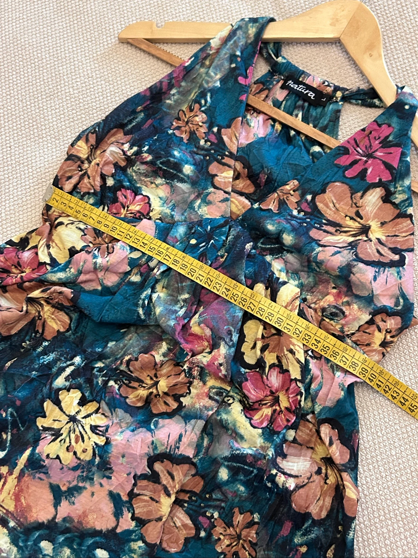 Vestido verão estilo romântico da Natura tamanho G – photo 6